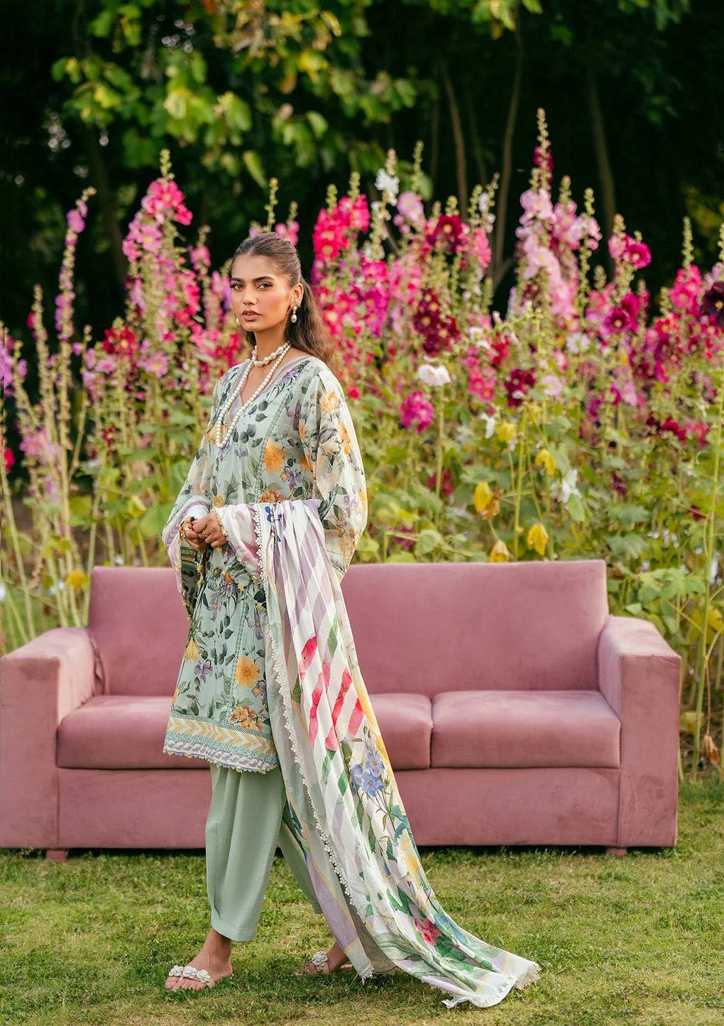Elaf Premium | Prints 25 | EPS-7B ELARIS by Maria Faisal - Registered Vendor of : Elaf Premium - type : Ladies Clothes - 100% original wedding dresses