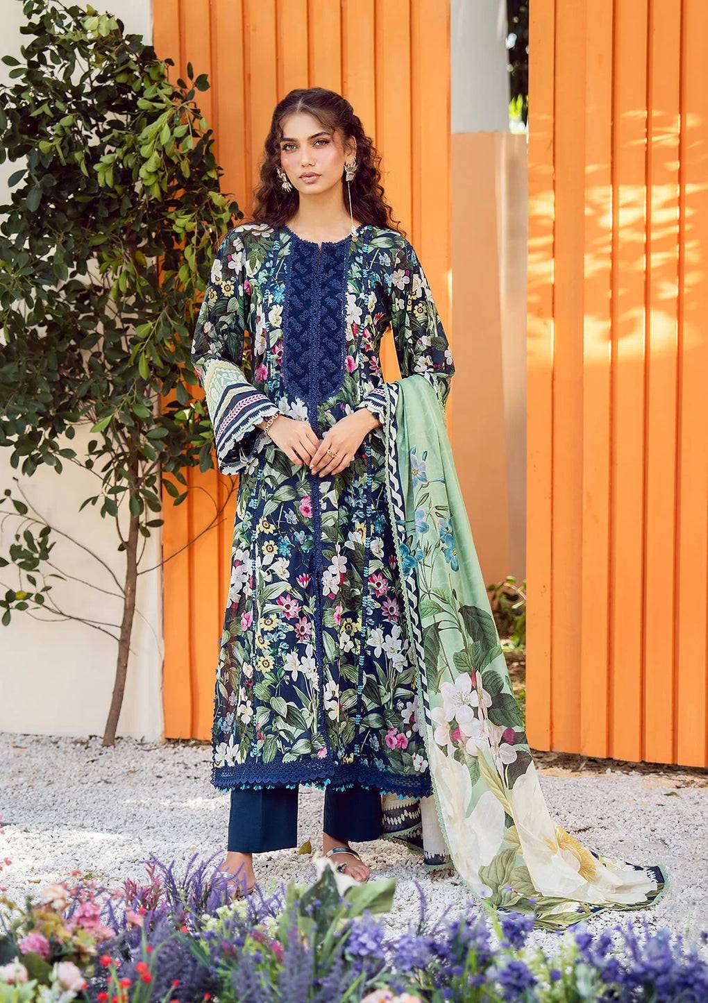 Elaf Premium | Prints 25 | EPS-1A MEADOW MUSE by Maria Faisal - Registered Vendor of : Elaf Premium - type : Ladies Clothes - 100% original wedding dresses