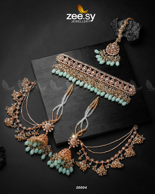 Noor Bano Guluband Necklace - Necklace Sets 