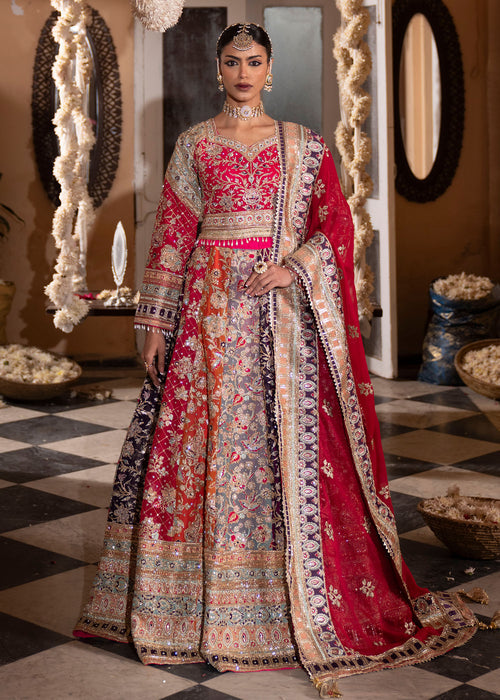 Haseens | Al Noor Formals | Laaj - Dress - available at Maria Faisal in UK and USA.
