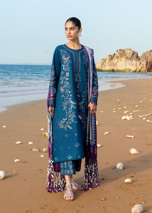 Sadaf Fawad Khan | Lawn 26 | Shehnaaz - Dress - available at Maria Faisal in UK and USA.