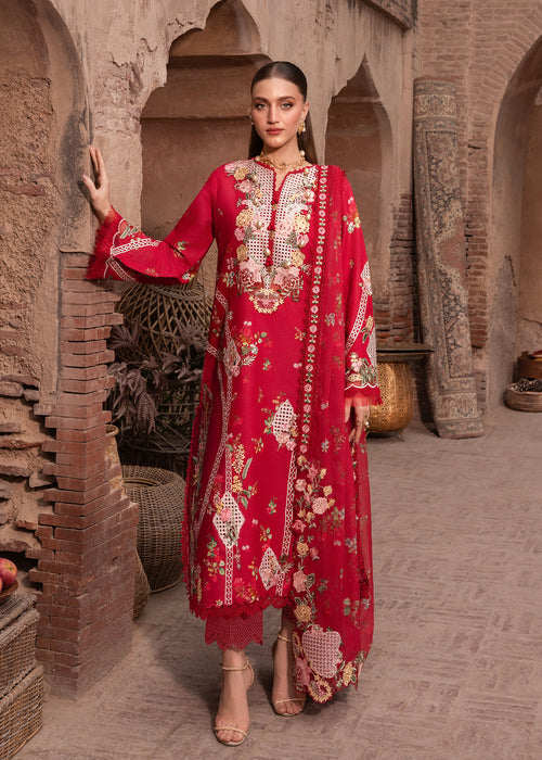 Saira Shakira | Breeze Luxury Lawn | ROSE-6-A - Luxury Dress - available at Maria Faisal in UK and USA.