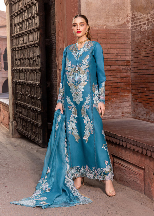 Saira Shakira | Breeze Luxury Lawn | VERA-9-A - Luxury Dress - available at Maria Faisal in UK and USA.