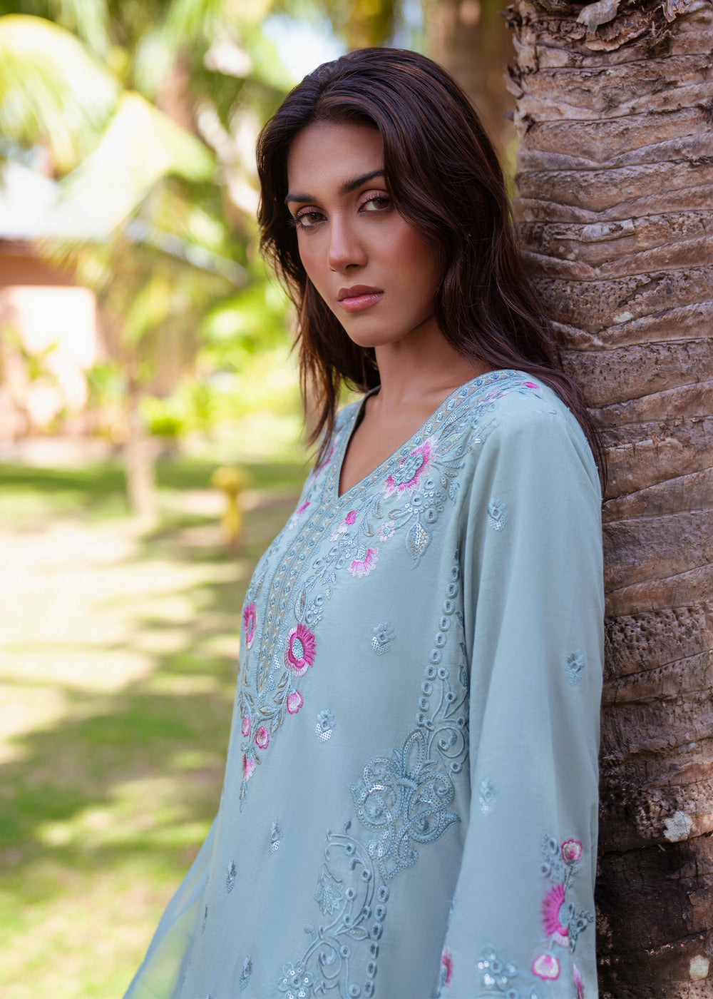 Haseens | Raha Pret | Almas - Luxury Dress - available at Maria Faisal in UK and USA.
