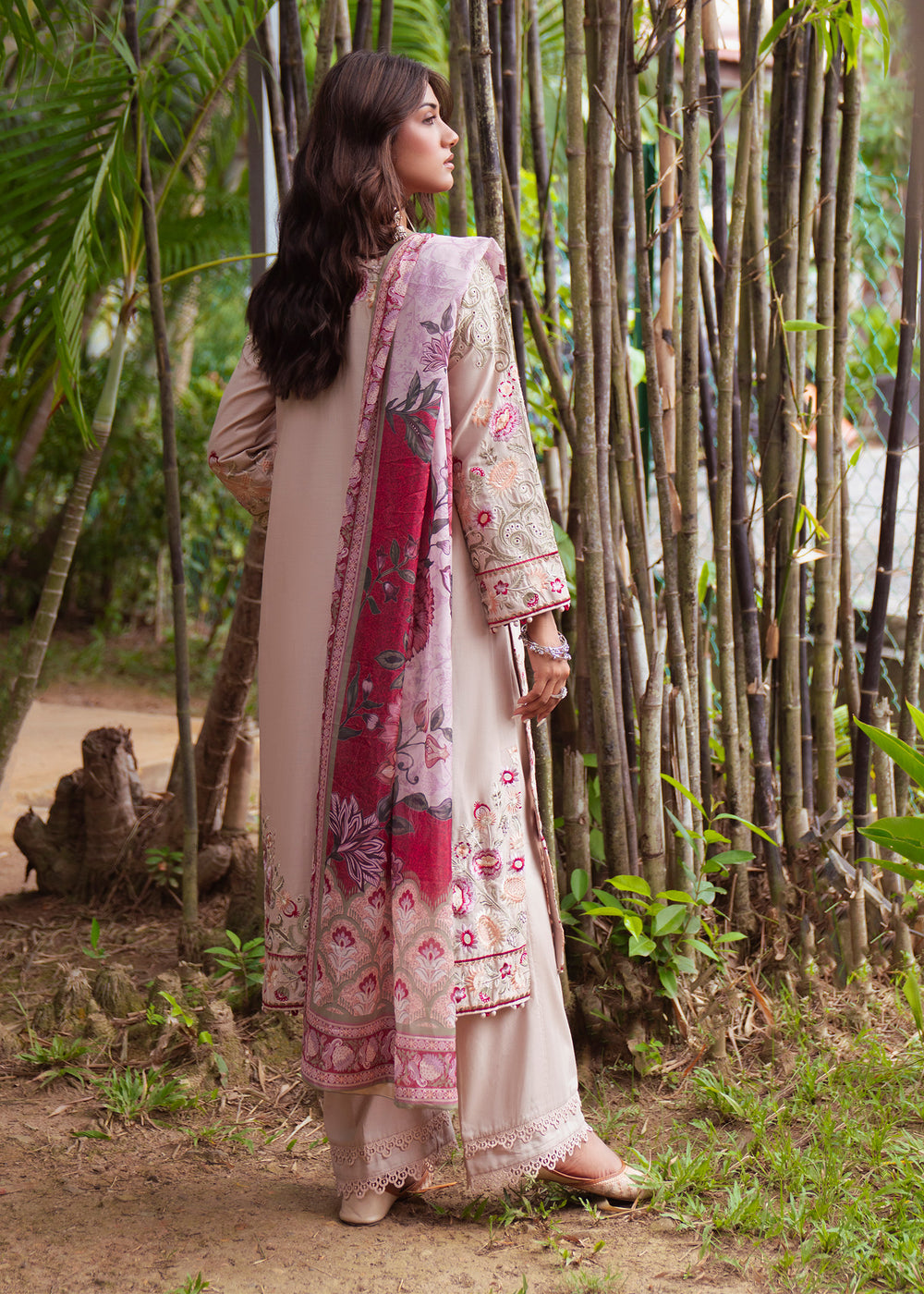 Haseens | Raha Pret | Meerab - Luxury Dress - available at Maria Faisal in UK and USA.
