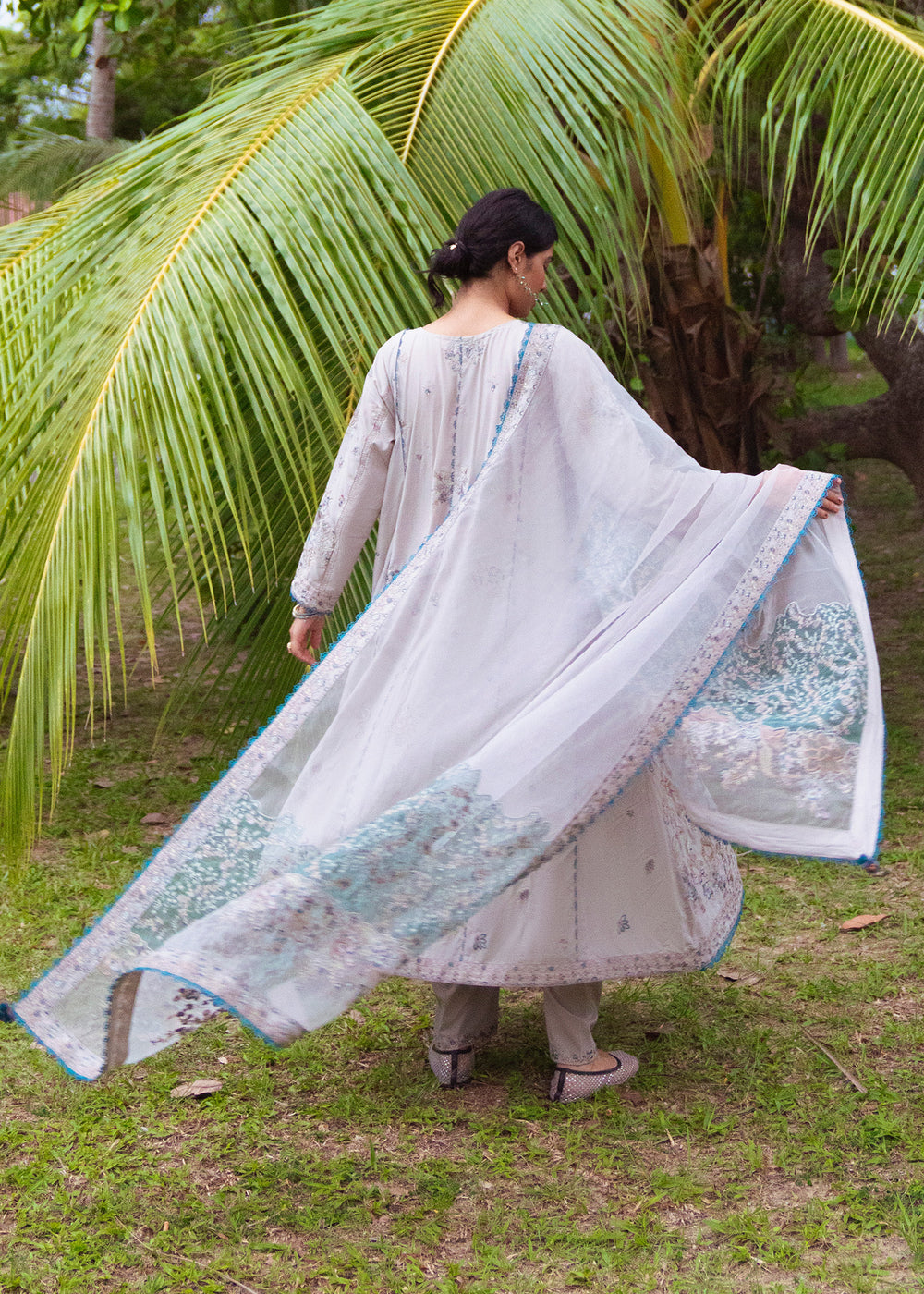 Haseens | Raha Pret |Fizzah - Luxury Dress - available at Maria Faisal in UK and USA.