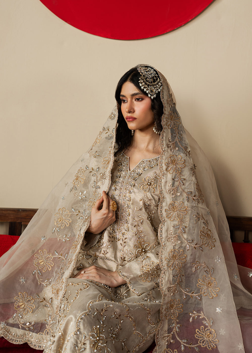 Haseens | Gulal Formals |Gulzaib - Formal Dress - available at Maria Faisal in UK and USA.