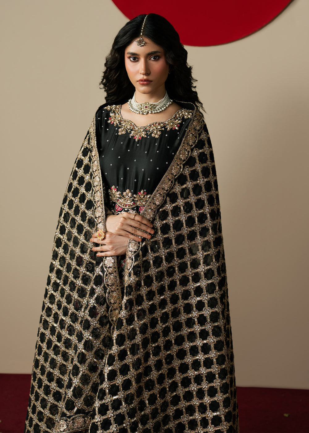 Haseens | Gulal Formals | Gulrang - Formal Dress - available at Maria Faisal in UK and USA.