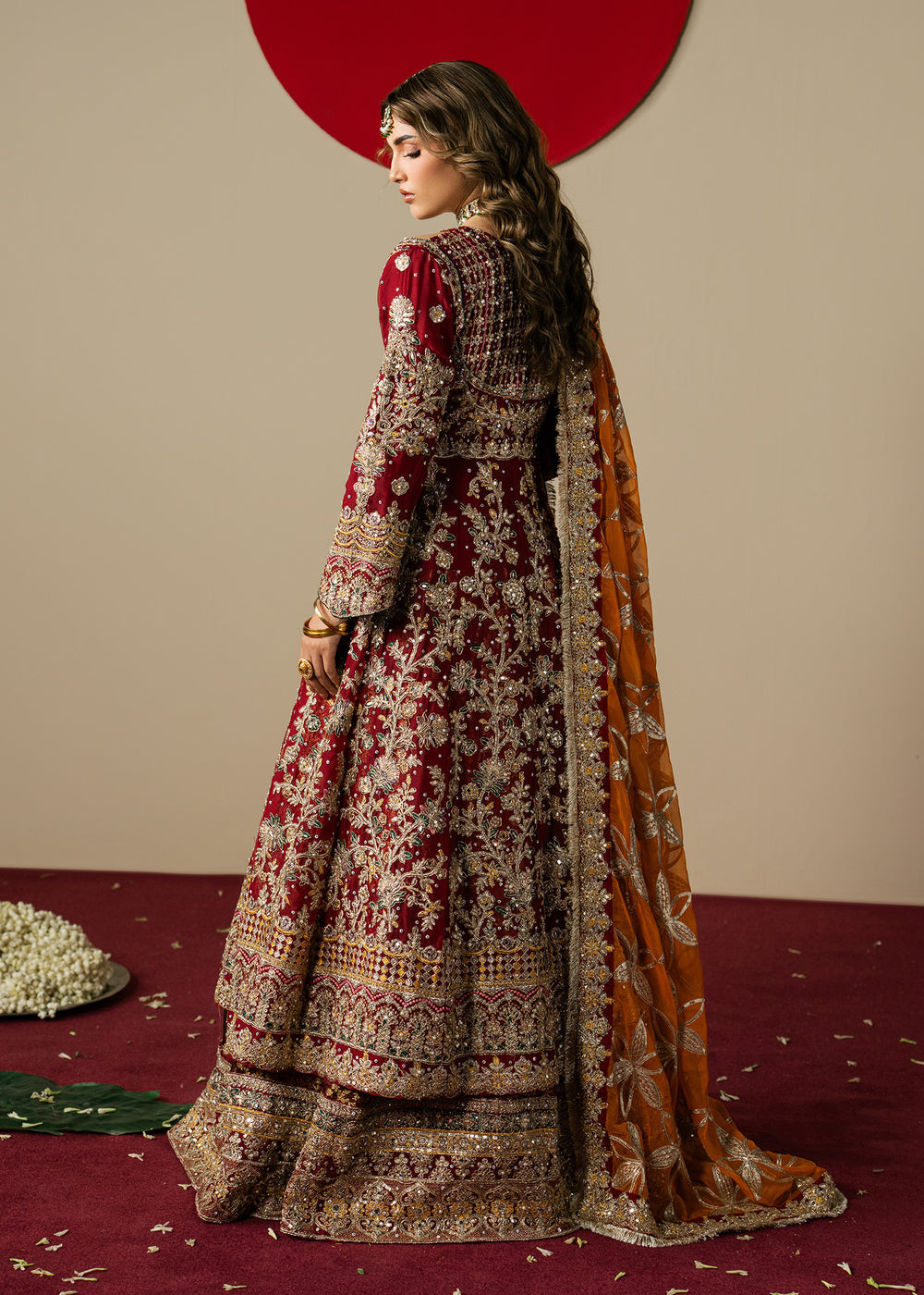 Haseens | Gulal Formals | Naazish - Formal Dress - available at Maria Faisal in UK and USA.
