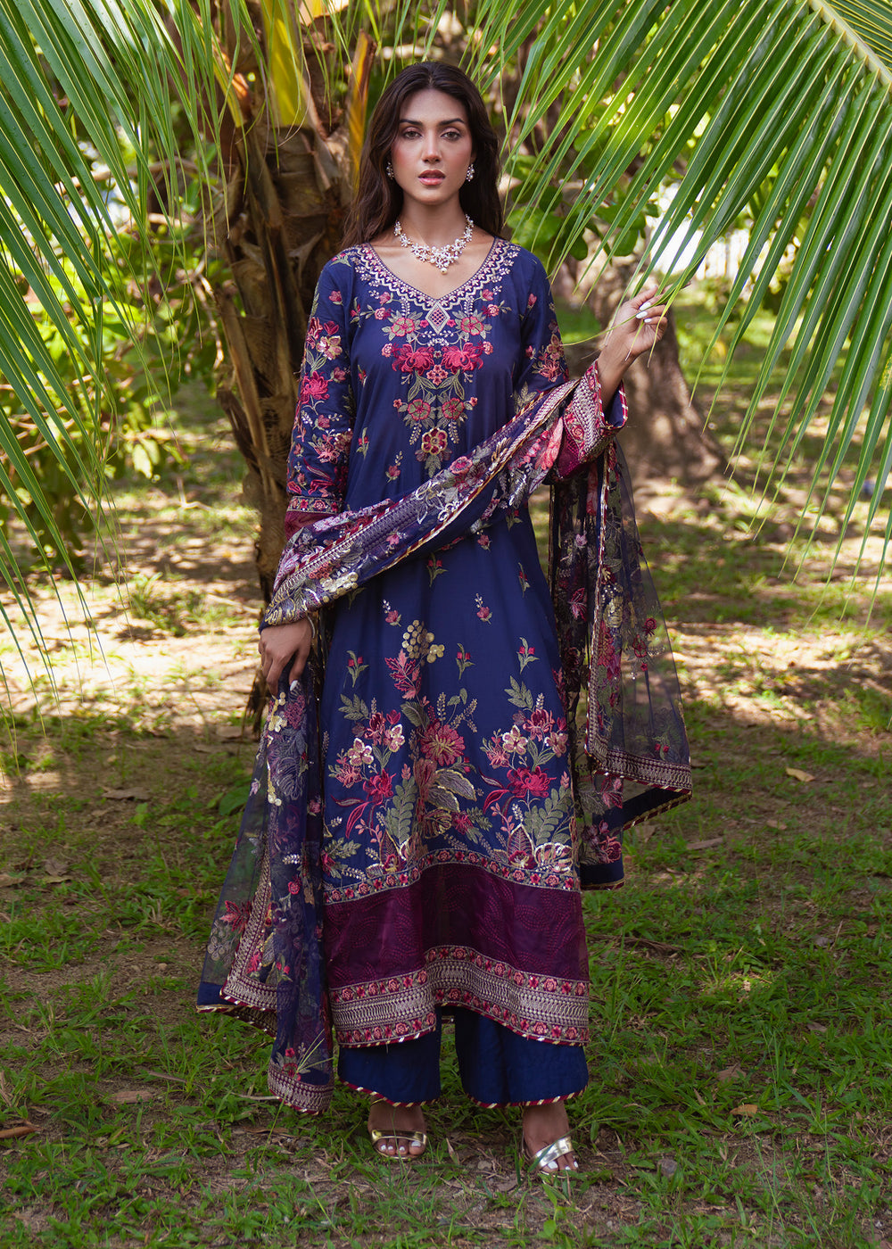 Haseens | Raha Pret | Inara - Luxury Dress - available at Maria Faisal in UK and USA.