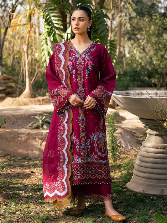Bin Ilyas | Hazel Printed Lawn 25 | 2078 - A by Maria Faisal - Registered Vendor of : Bin Ilyas - type : Ladies Clothes - 100% original wedding dresses
