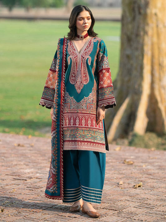 Bin Ilyas | Naqsh Naaz Luxury Lawn 25 | 2083 - B by Maria Faisal - Registered Vendor of : Bin Ilyas - type : Ladies Clothes - 100% original wedding dresses