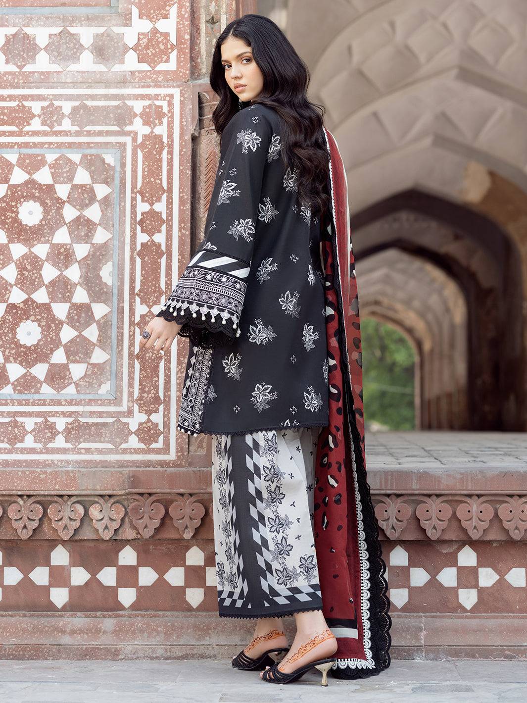 Bin Ilyas | Naqsh Naaz Luxury Lawn 25 | 2088 - A by Maria Faisal - Registered Vendor of : Bin Ilyas - type : Ladies Clothes - 100% original wedding dresses