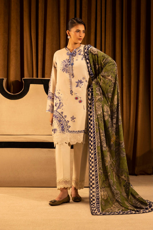 Sana Safinaz | Muzlin Winter 25 | 020B - Casual Dress - available at Maria Faisal in UK and USA.