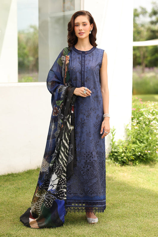 Baroque | Luxury Pret Summer | UF-4227 - Luxury Dress - available at Maria Faisal in UK and USA.
