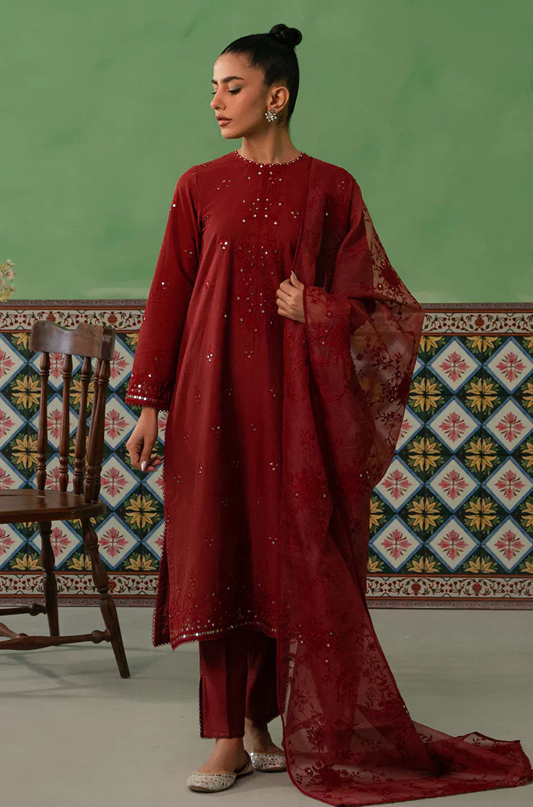 Cross Stitch | Mahiri Embroidered Collection | ROSE FLORINE - Ladies Clothes - Maria Faisal