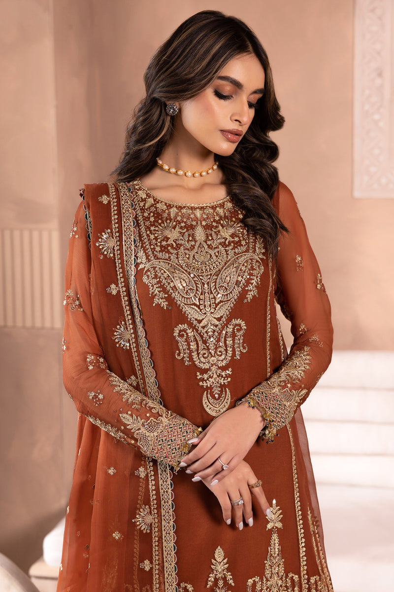 Jazmin | Formals Collection | CHIFFON UC-3040 - Ladies Clothes - Maria Faisal