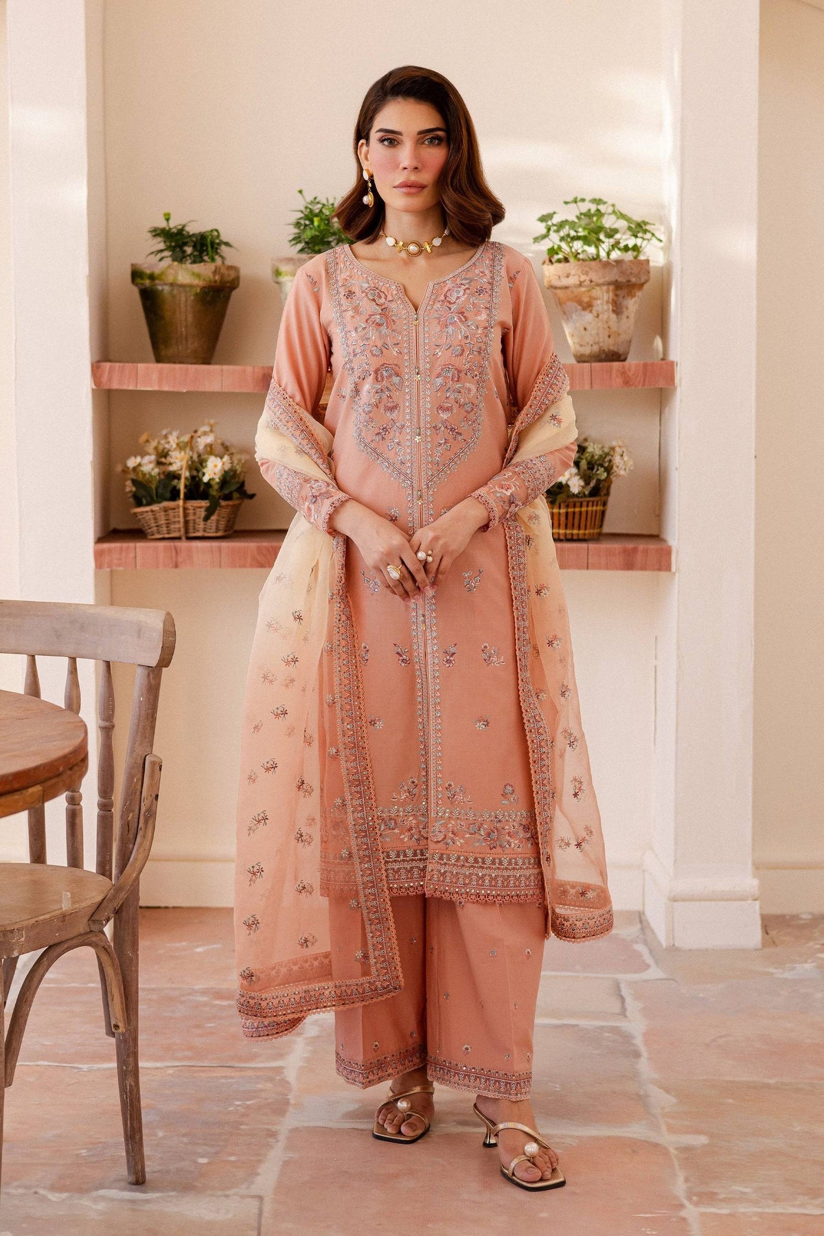Batik | Kai Formals | Peachie by Maria Faisal - Registered Vendor of : Batik - type : Ladies Clothes - 100% original wedding dresses