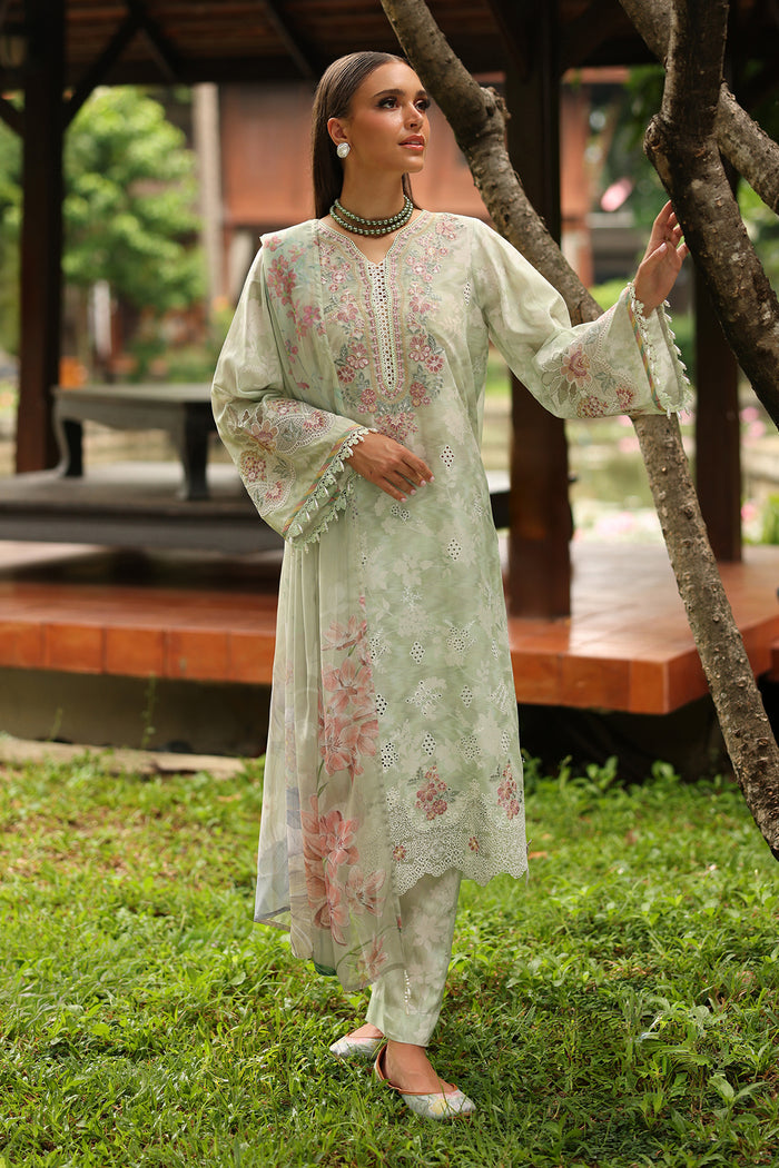 Baroque | Luxury Pret Summer | UF-4249 - Luxury Dress - available at Maria Faisal in UK and USA.