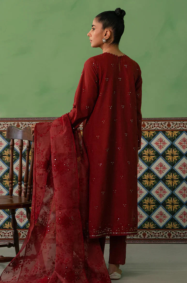 Cross Stitch | Mahiri Embroidered Collection | ROSE FLORINE - Ladies Clothes - Maria Faisal