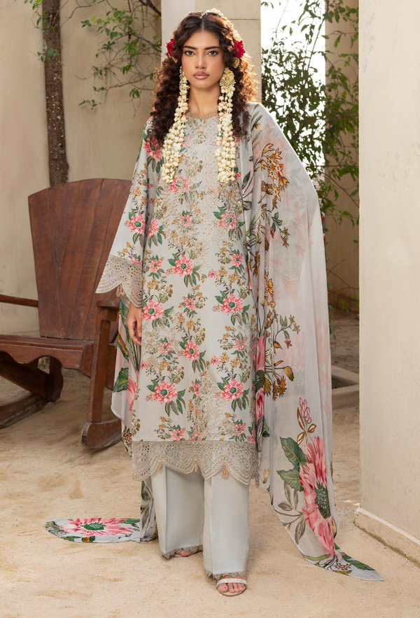 Humdum | Zaiba 25 | D04 - Ladies Clothes - Maria Faisal