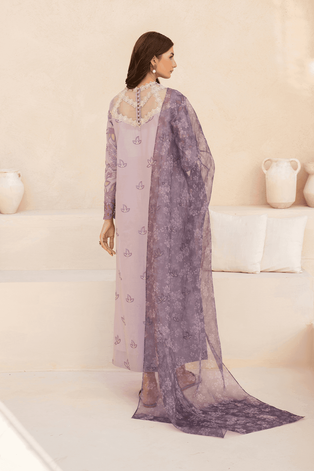 Iznik | Festive Lawn 25 | EFL-01 by Maria Faisal - Registered Vendor of : Iznik - type : Ladies Clothes - 100% original wedding dresses