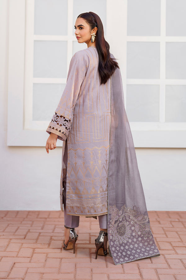 Baroque | Luxury Pret 24 | LAWN UF-643 - Designer Dress with Intricate embroidery and embellishments. Shop elegent wedding dress at Maria Faisal.