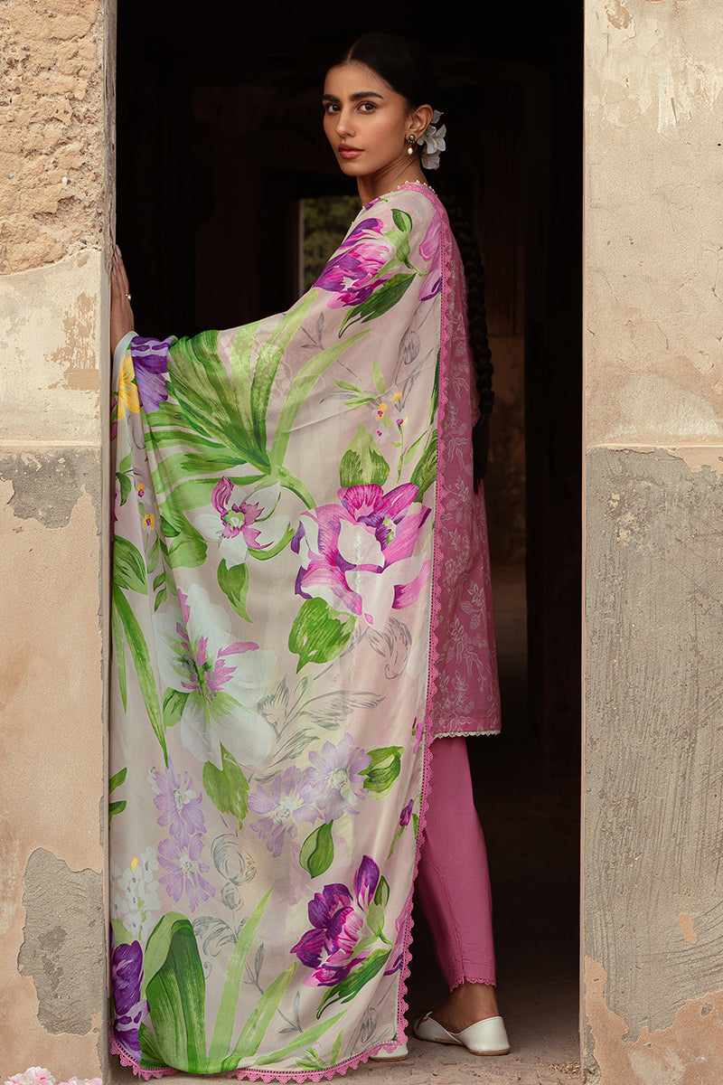 Cross Stitch | Premium Lawn 24 | CORAL FLORET - Ladies Clothes - Maria Faisal