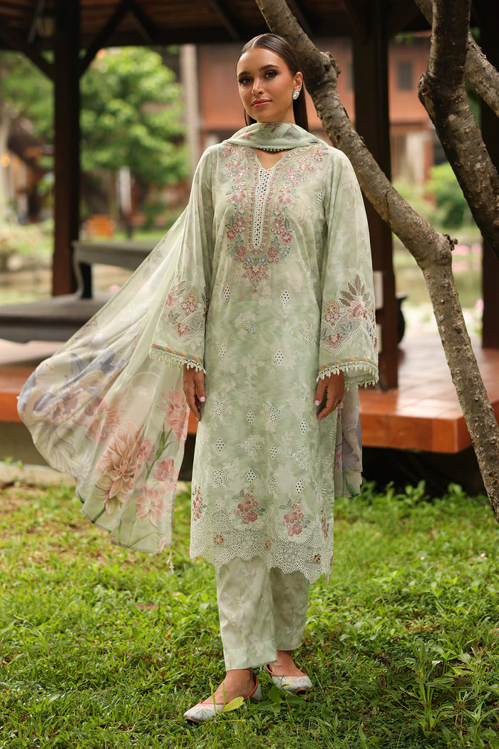Baroque | Luxury Pret Summer | UF-4249 - Luxury Dress - available at Maria Faisal in UK and USA.