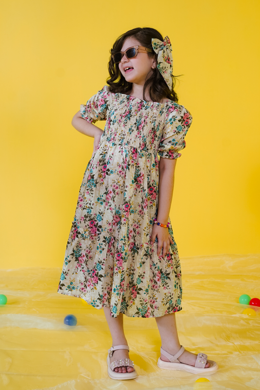 KKG-143 - by Maria Faisal - Registered Vendor of : Kastoor Kids - 100% Original Designer Dress.