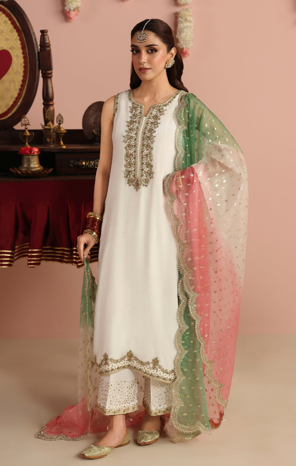 Maya | Jahanara Festive Edit 26 | EIRENE - Formal Dress - available at Maria Faisal in UK and USA.