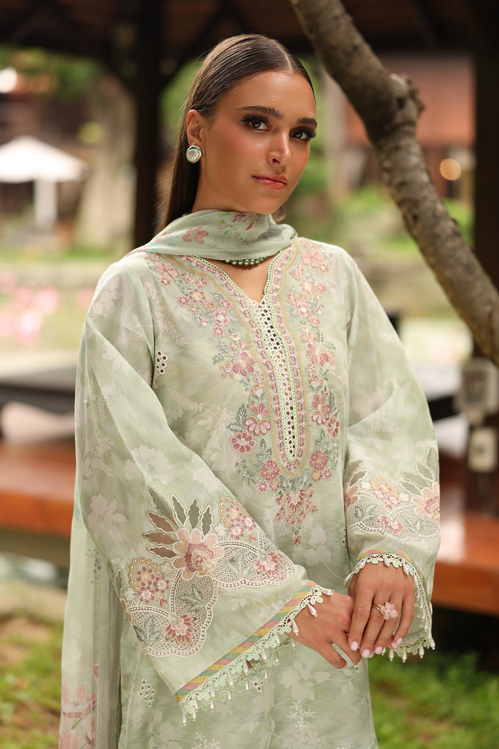 Baroque | Luxury Pret Summer | UF-4249 - Luxury Dress - available at Maria Faisal in UK and USA.