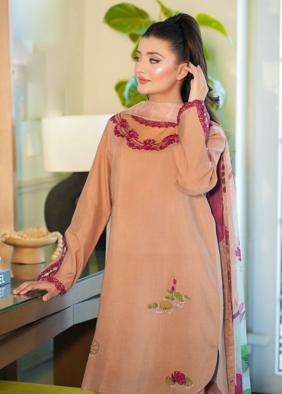 Fozia Khalid | Silk Spire | AMBER by Maria Faisal - Registered Vendor of : Fozia Khalid - type : Ladies Clothes - 100% original wedding dresses