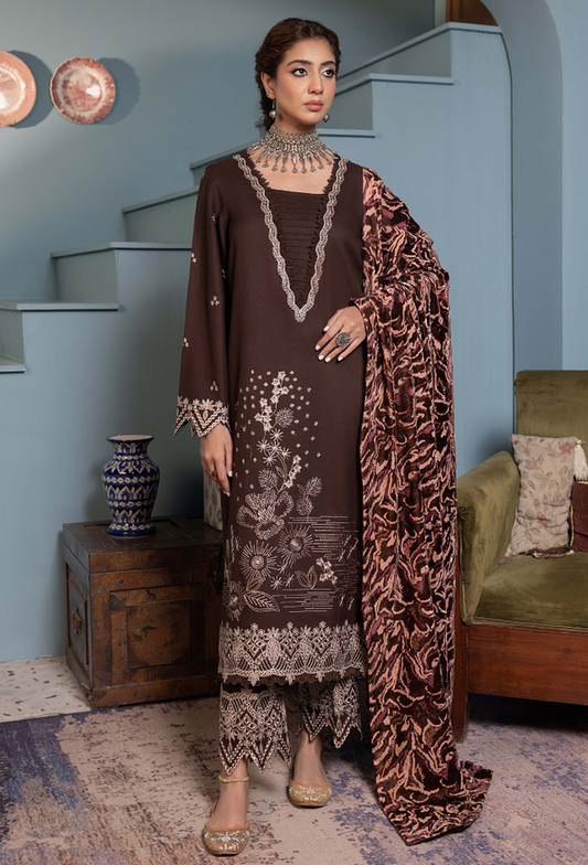 Humdum | Zouq 25 | D10 - Ladies Clothes - Maria Faisal