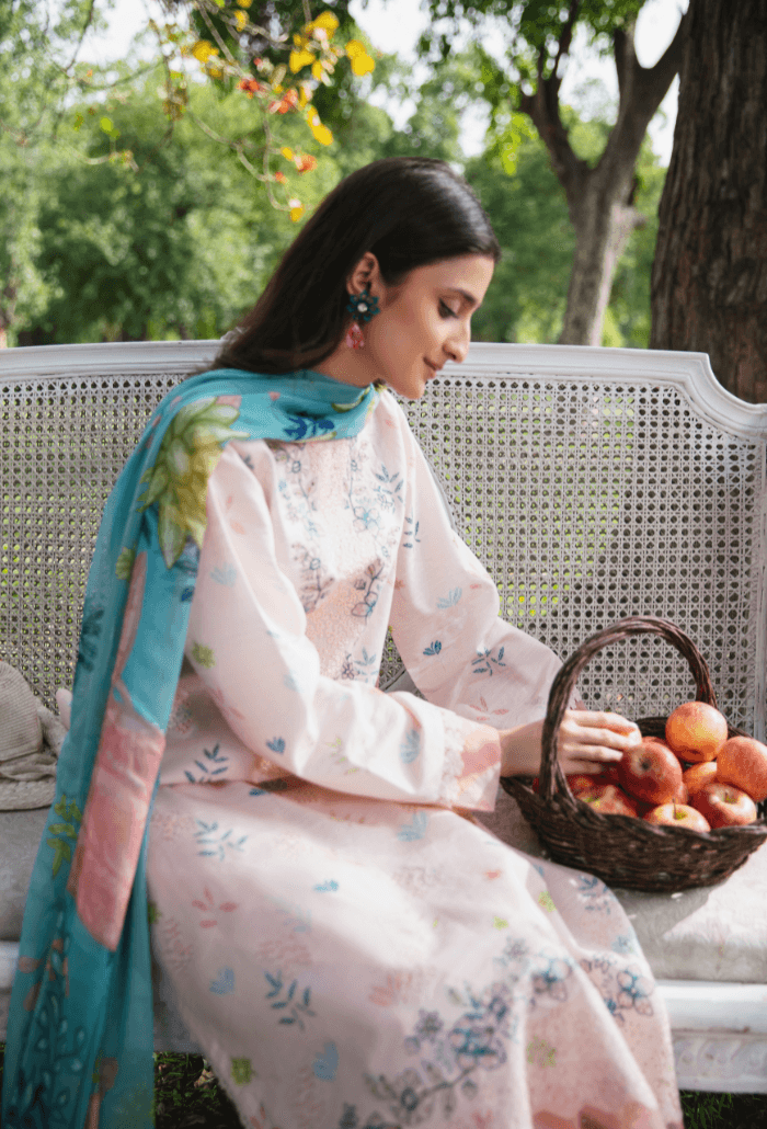 Hum Dum | Summer Breeze 25 | D07 by Maria Faisal - Registered Vendor of : Hum Dum - type : Ladies Clothes - 100% original wedding dresses