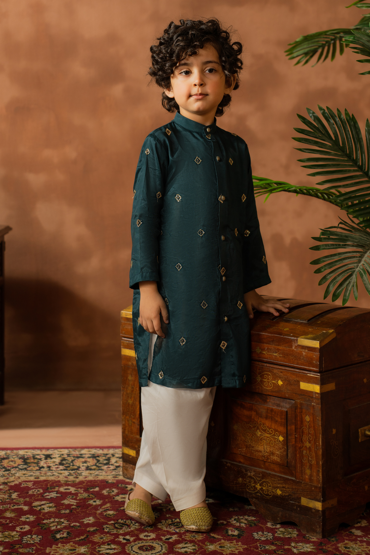 KKB-109 - by Maria Faisal - Registered Vendor of : Kastoor Kids - 100% Original Designer Dress.