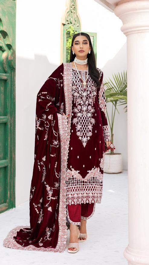 Zebtan | Andaz e Makhmal | ZAM-06 - Ladies Clothes - Maria Faisal
