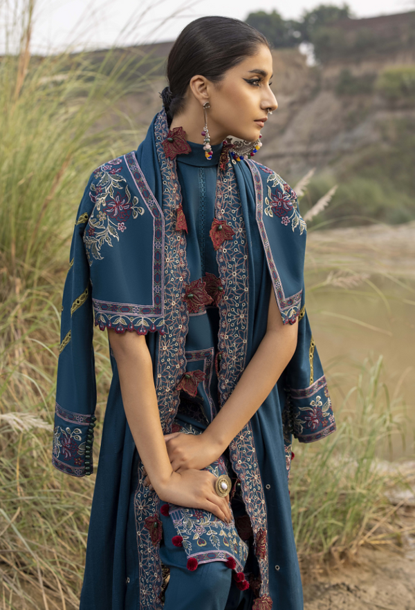 Humdum I Sierra Wool I Sierra-D03 - Ladies Clothes - Maria Faisal