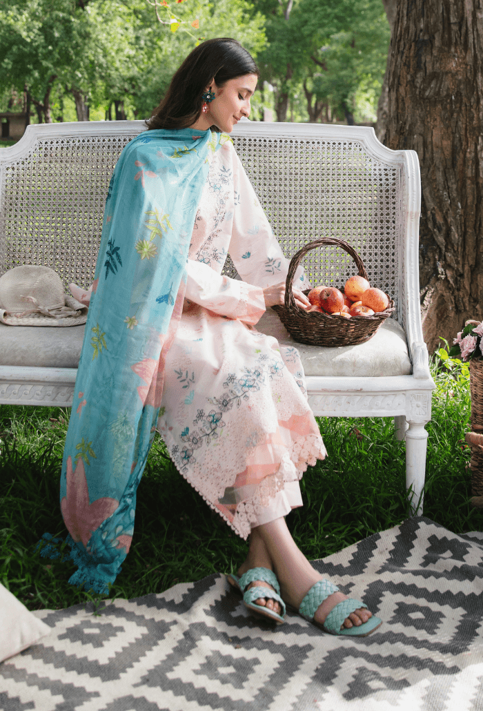 Hum Dum | Summer Breeze 25 | D07 by Maria Faisal - Registered Vendor of : Hum Dum - type : Ladies Clothes - 100% original wedding dresses
