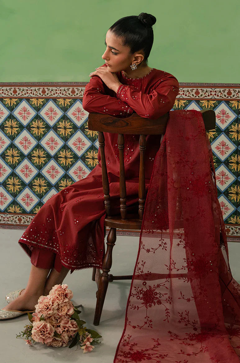 Cross Stitch | Mahiri Embroidered Collection | ROSE FLORINE - Ladies Clothes - Maria Faisal