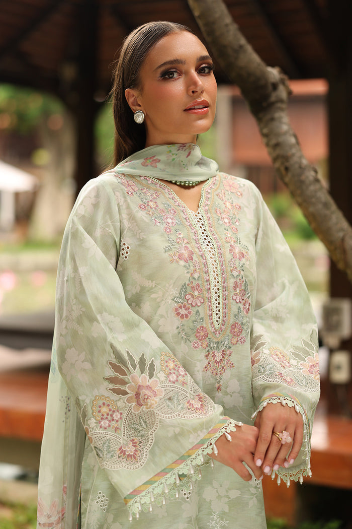 Baroque | Luxury Pret Summer | UF-4249 - Luxury Dress - available at Maria Faisal in UK and USA.
