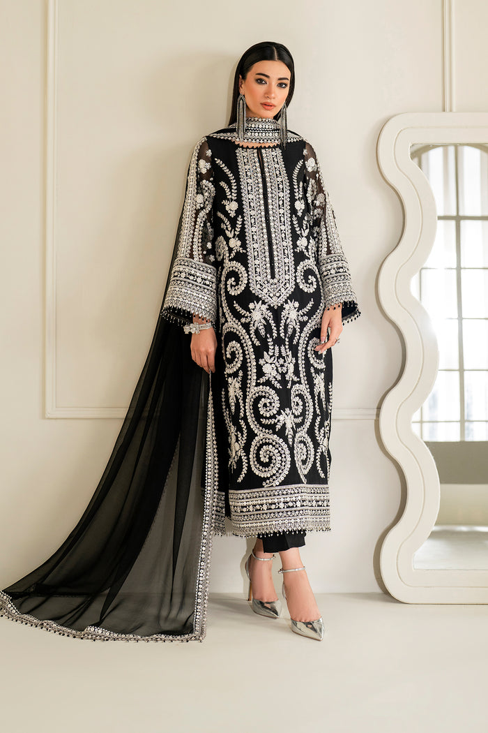 Baroque | Luxury Pret Formals | UF-4158 - Formal Dress - available at Maria Faisal in UK and USA.