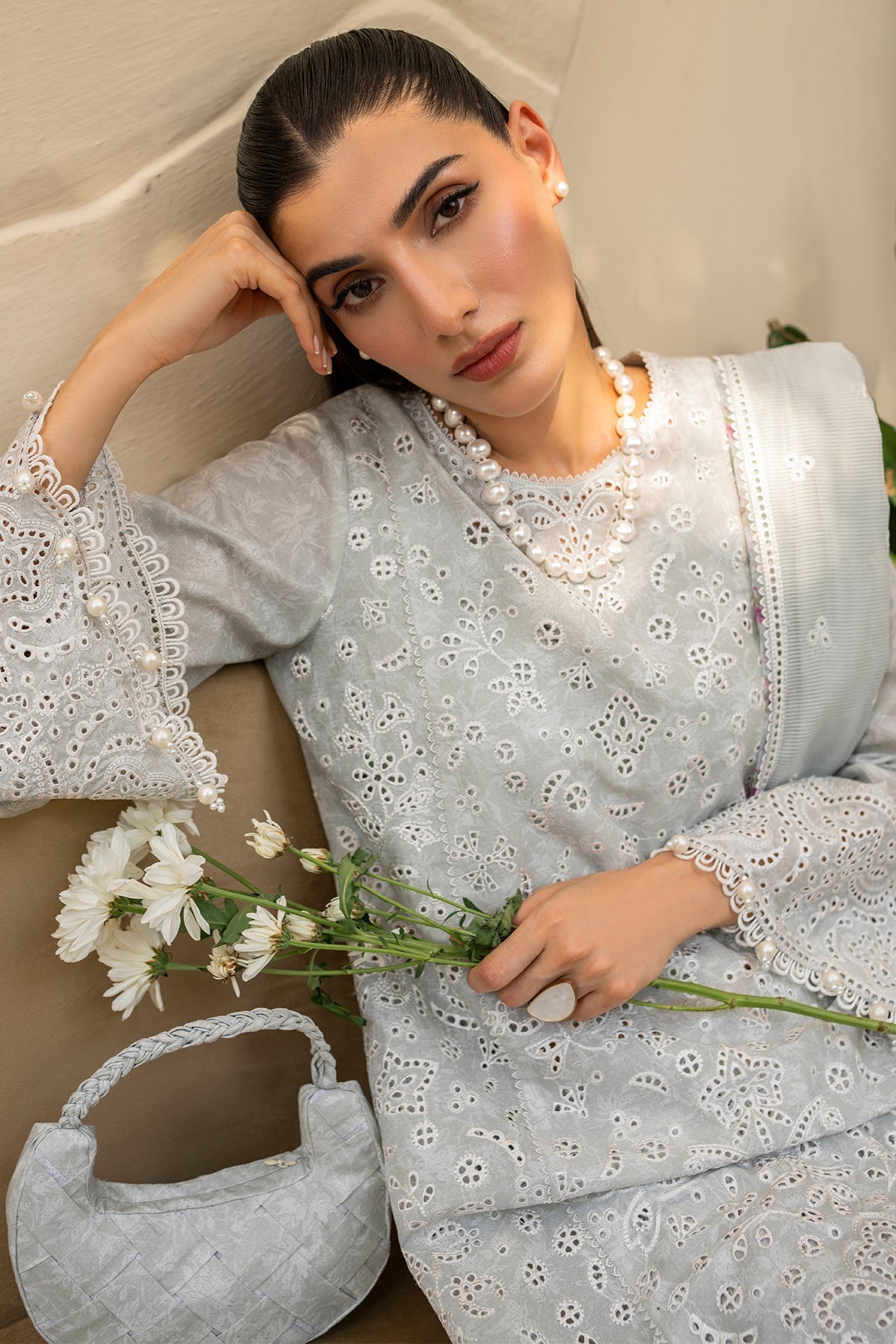 Jazmin | Irish Lawn SS 24 | D2 - Maria Faisal. 