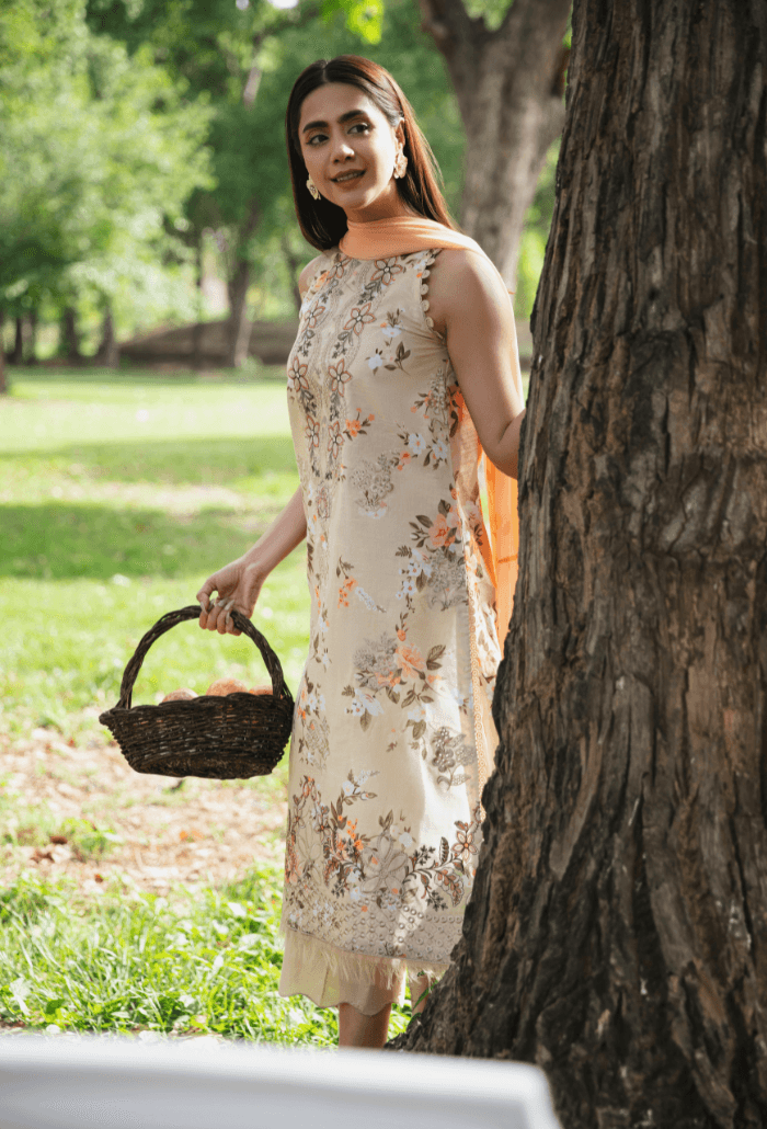 Hum Dum | Summer Breeze 25 | D05 by Maria Faisal - Registered Vendor of : Hum Dum - type : Ladies Clothes - 100% original wedding dresses