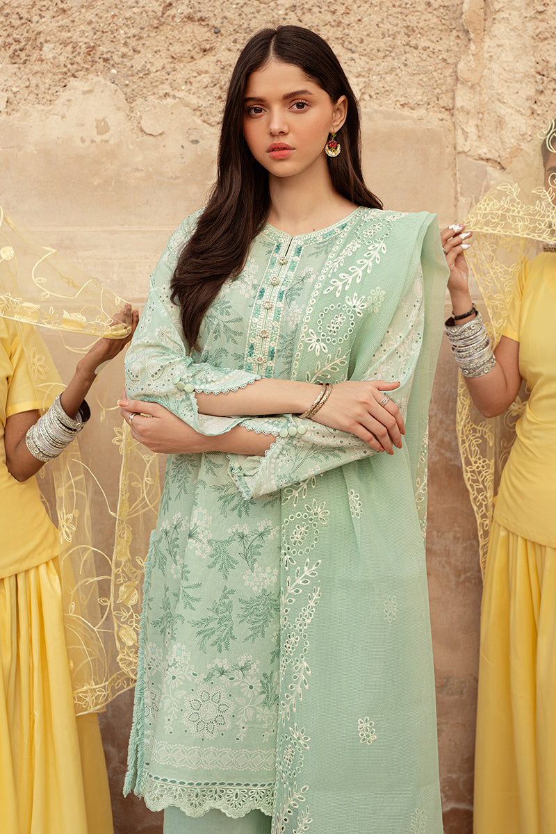 Cross Stitch | Premium Lawn 24 | ICE LILY - Ladies Clothes - Maria Faisal