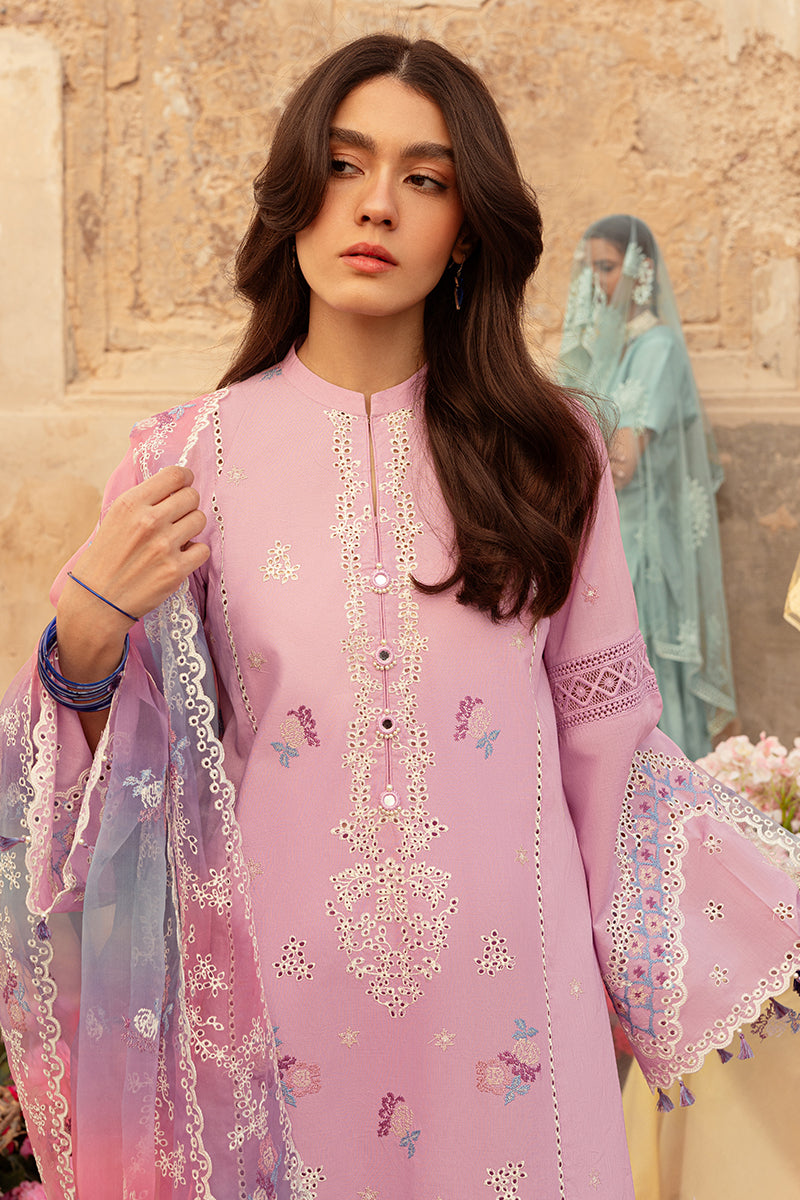 Cross Stitch | Premium Lawn 24 | REGAL ORCHARD - Ladies Clothes - Maria Faisal