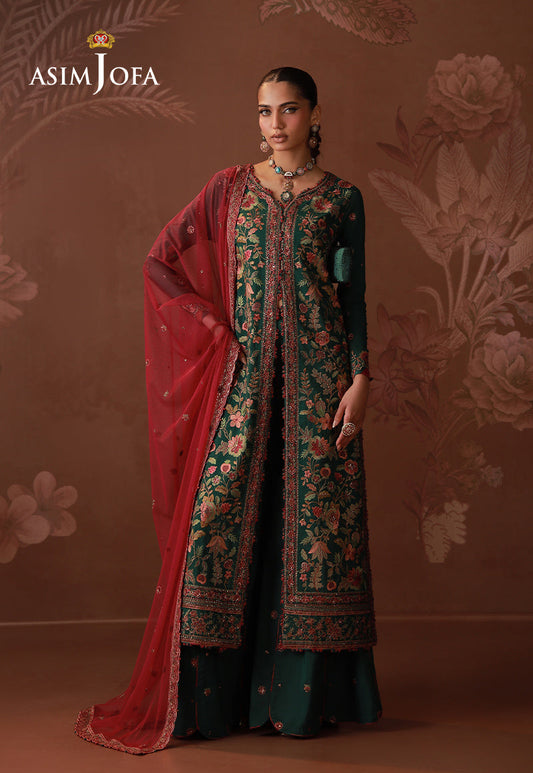 Asim Jofa | Zari Festive Collection | AJULD-08 - Formal Dress - available at Maria Faisal in UK and USA.