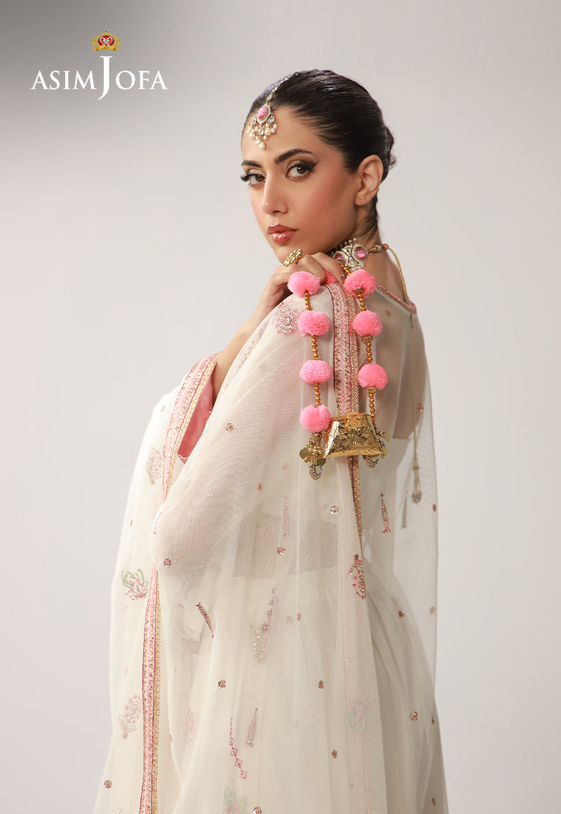 Asim Jofa | Layaan Festive Collection |  AJULO-08 - Formal Dress - available at Maria Faisal in UK and USA.