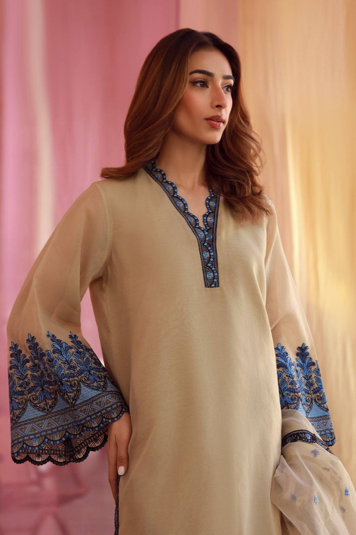 Sahar | Luxe Pret 25 | Gilded Grace by Maria Faisal - Registered Vendor of : Sahar - type : Ladies Clothes - 100% original wedding dresses