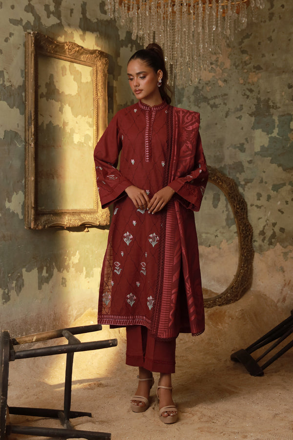 Sahar | Fall 25 |Royal Berry - Ladies Clothes - Maria Faisal